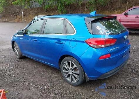 2018 Hyundai Elantra Gt from USA, damaged, VIN KMHH35LE7JU030388
